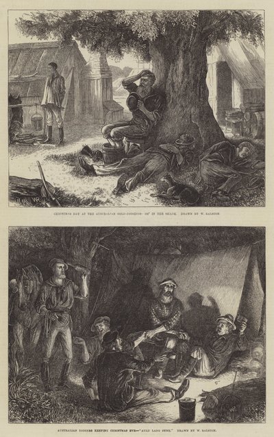 Australische Goudmijnen door William Ralston